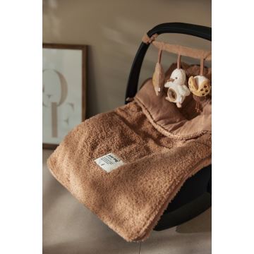 Jollein - Sac pour siège auto BOUCLE 42x82 cm Boucle Biscuit