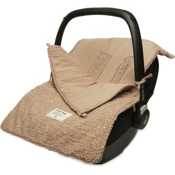 Jollein - Sac pour siège auto BOUCLE 42x82 cm Boucle Biscuit