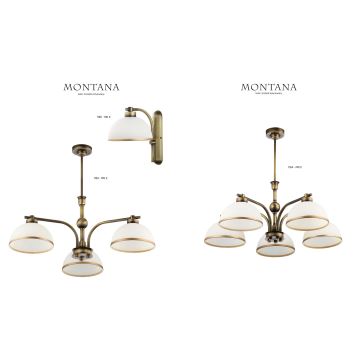 Jupiter 1163 - Hanglamp MONTANA 3xE27/60W/230V