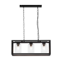 Jupiter 1805 - MC3 - Hanglamp aan ketting MACARI 3xE27/60W/230V zwart