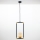 Jupiter 2024 - Hanglamp aan een koord ZAFRA 1xG9/10W/230V zwart/goud/beige