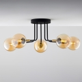 Jupiter 2038 - Suspension-barre BURANO 5xG9/10W/230V noir/doré/beige