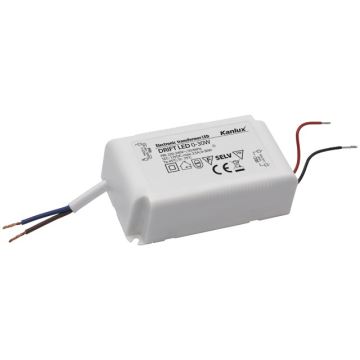 Transformateur électrique 0-30W/230V/12V DC