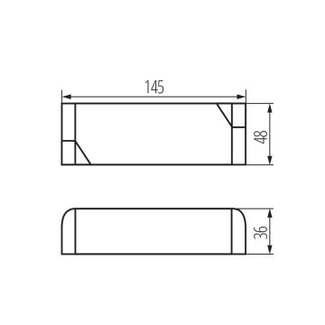 Transformateur électronique LED 30W/24V