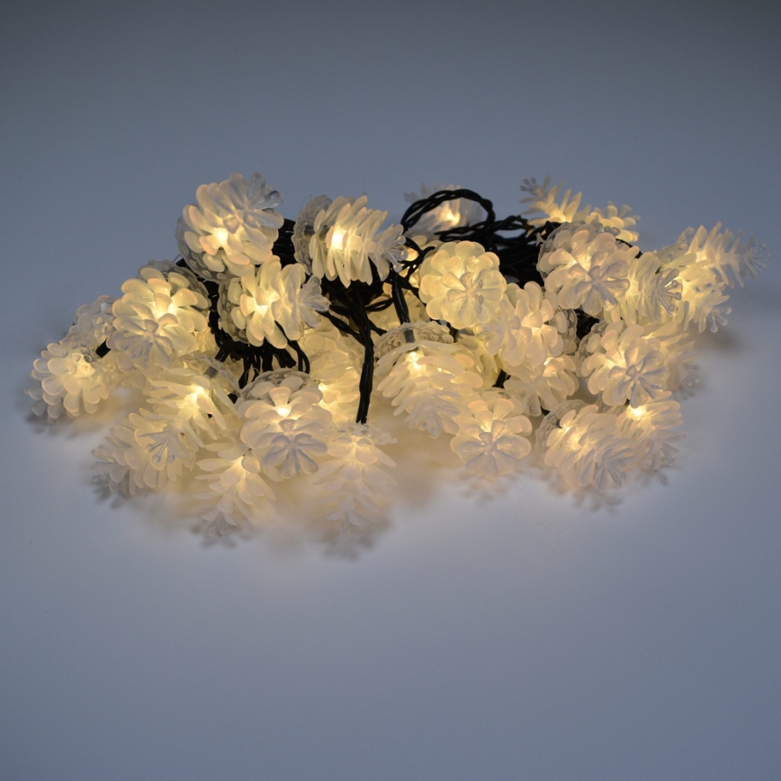 Kerst LED Lichtketting voor Buiten 40xLED/15m IP44 warm wit