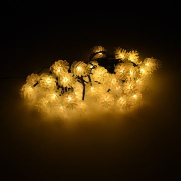 Kerst LED Lichtketting voor Buiten 40xLED/15m IP44 warm wit