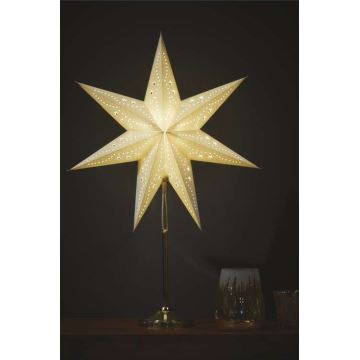 Kerstdecoratie 1xE14/25W/230V d. 45 cm goudkleurig