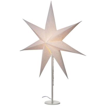 Kerstdecoratie 1xE14/25W/230V d. 45 cm wit