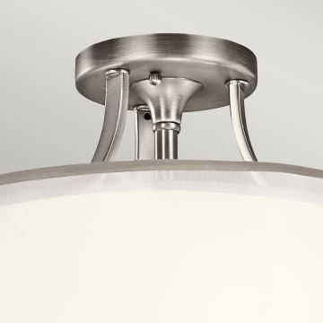 Kichler - Lustre monté en surface LACEY 3xE27/60W/230V chromé