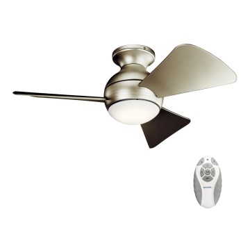 Kichler - Ventilateur de plafond LED à intensité variable SOLA LED/10W/230V IP23 + télécommande