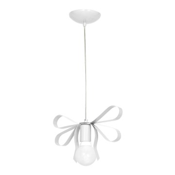 Kinderhanglamp NELA 1xE27/60W/230V wit