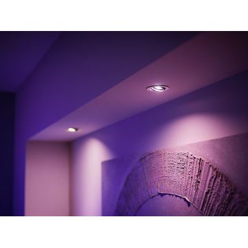 Kit de base Philips Hue WHITE AND COLOR AMBIANCE 3xGU10/5,7W/230V 2000-6500K + dispositif d