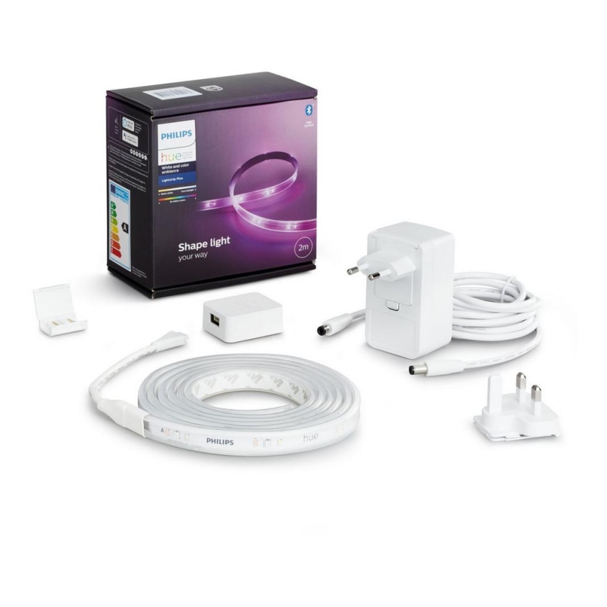 Kit de base - Ruban RGBW Philips Hue WHITE AND COLOR AMBIANCE 2m LED/20W/230V