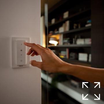 Kit de démarrage Philips Hue WHITE AMBIANCE 2xE27/8W/230V + appareil d