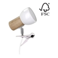 Klemlamp SVENDA 1xE27/60W/230V - FSC-gecertificeerd