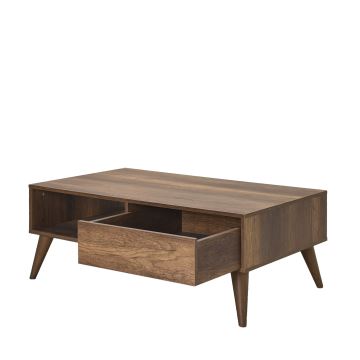 Koffie Tafel 42x110 cm bruin