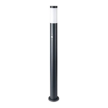 Lamp met Sensor voor Buiten 1xE27/60W/230V IP44 110cm antraciet