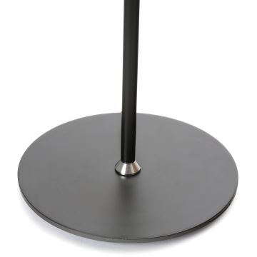 Lampadaire à intensité variable LED/9W/24V 3000-6500K noir + télécommande