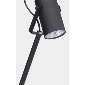 Lampadaire REDO 1xGU10/10W/230V noir