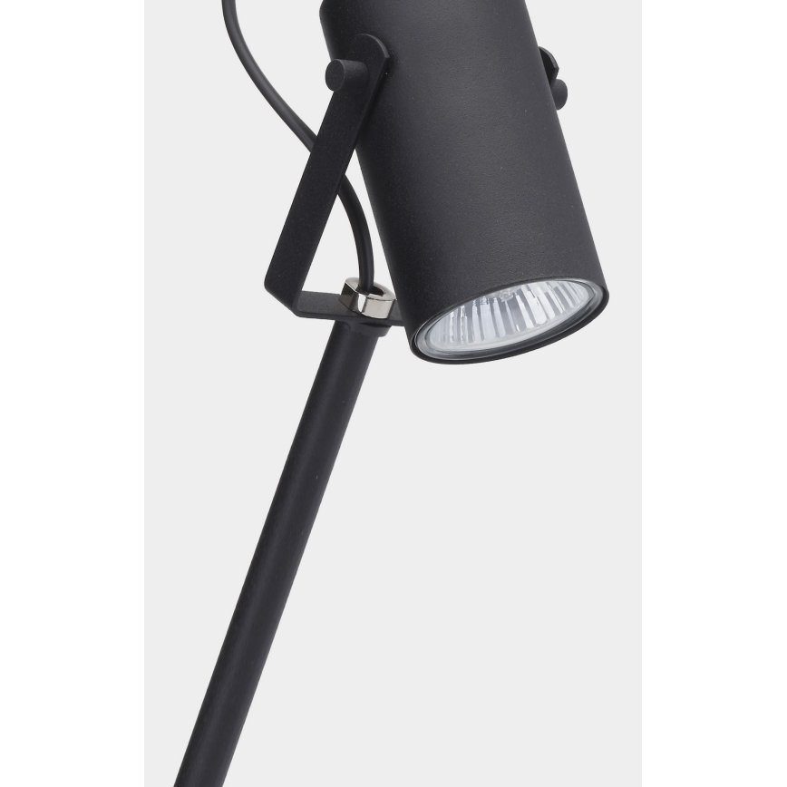 Lampadaire REDO 1xGU10/10W/230V noir