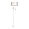 Lampadaire ZIGGY 1xE27/40W/230V + 1xGU10/MR11/7W blanc/doré