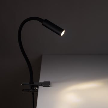 Lampe à pince LED LAGOS 1xG9/3W/230V 4000K noir