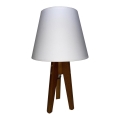 Lampe de table CONE 1xE27/60W/230V chêne blanc