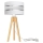 Lampe de table HELEN 1xE27/60W/230V blanc/chrome/pin