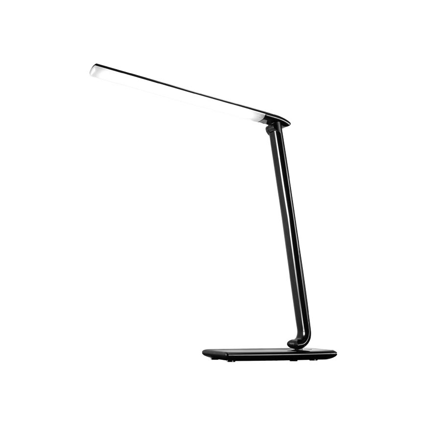 Lampe de table LED à intensité modulable port USB LED/12W/230V noir