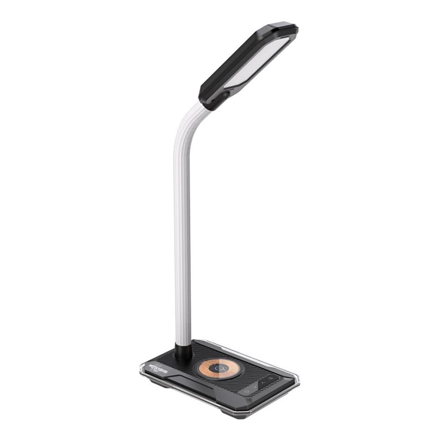 Lampe de table LED RGBW à intensité variable avec Qi charge 30W/230V 3000K/4000K/5000K noir