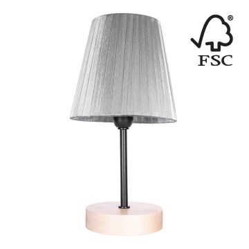 Lampe de table MILA 1xE14/25W/230V birch – FSC certifié