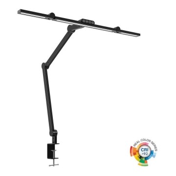 Lampe de table tactile flexible à intensité variable LED/24W/230V 3000-6500K CRI 92 noir