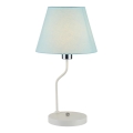 Lampe de table YORK 1xE14/60W/230V blanc/bleu