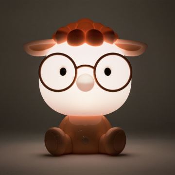 Zuma Line - Lampe de table à intensité variable pour enfants LED/3W/230V rose mouton