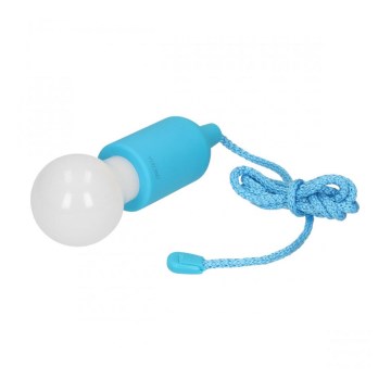 Lampe portable LED/1W/3xAAA bleu