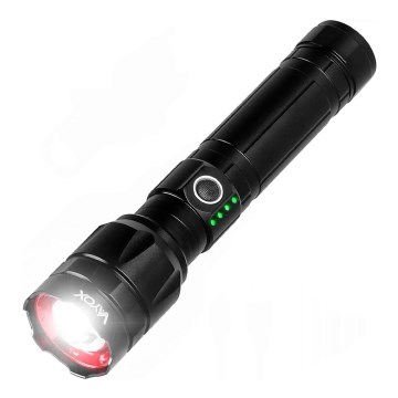 Lampe torche rechargeable à intensité variable LED/30W/5V IPX5 1060 lm 12 h 5000 mAh