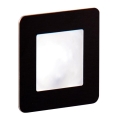 LDST DI-01-SC-BC9 - Éclairage d'escalier LED DIANA 9xLED/1,2W/230V noir mat 3500K