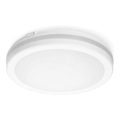 LED Badkamer plafondlamp LED/18W/230V 3000/4000/6500K IP65 diameter 30 cm wit