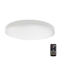 LED Badkamer plafondlamp met sensor SAMSUNG CHIP LED/24W/230V IP44 3000K diameter 35 cm wit + afstandsbediening