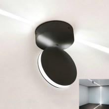 LED Buiten wall flexible lamp LED/7W/230V 3000K IP65 zwart