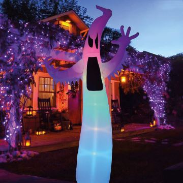 LED Decoratie voor Buiten HALLOWEEN LED/12W/230V IP44 geest