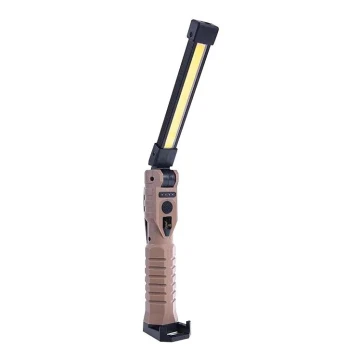 LED Dimbaar rechargeable werk flashlight met powerbankfunctie LED/4W/5V IPX4 600 lm 2000mAh