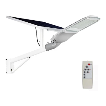LED Dimbaar zonne- straat lamp SAMSUNG CHIP LED/50W/6,4V 4000K IP65 + afstandsbediening