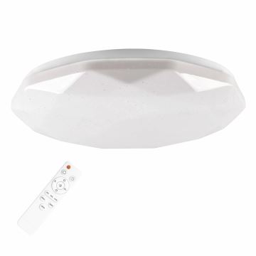 LED Dimbare badkamerverlichting GALAXY LED/48W/230V diameter 38 cm 3000-6000K IP44 + afstandsbediening