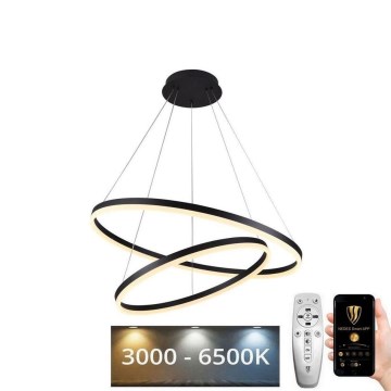 LED Dimbare kroonluchter aan een snoer LED/100W/230V 3000-6500K + afstandsbediening
