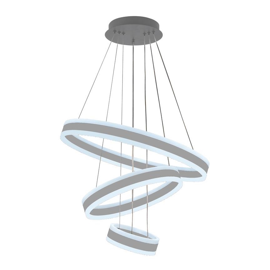 LED Dimbare kroonluchter aan snoer LED/165W/230V 3000-6500K + afstandsbediening