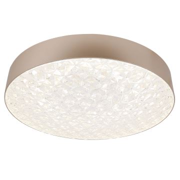 LED Dimbare plafondlamp LUXON LED/60W/230V 2800-6500K beige + afstandsbediening