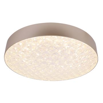 LED Dimbare plafondlamp LUXON LED/60W/230V 2800-6500K beige + afstandsbediening