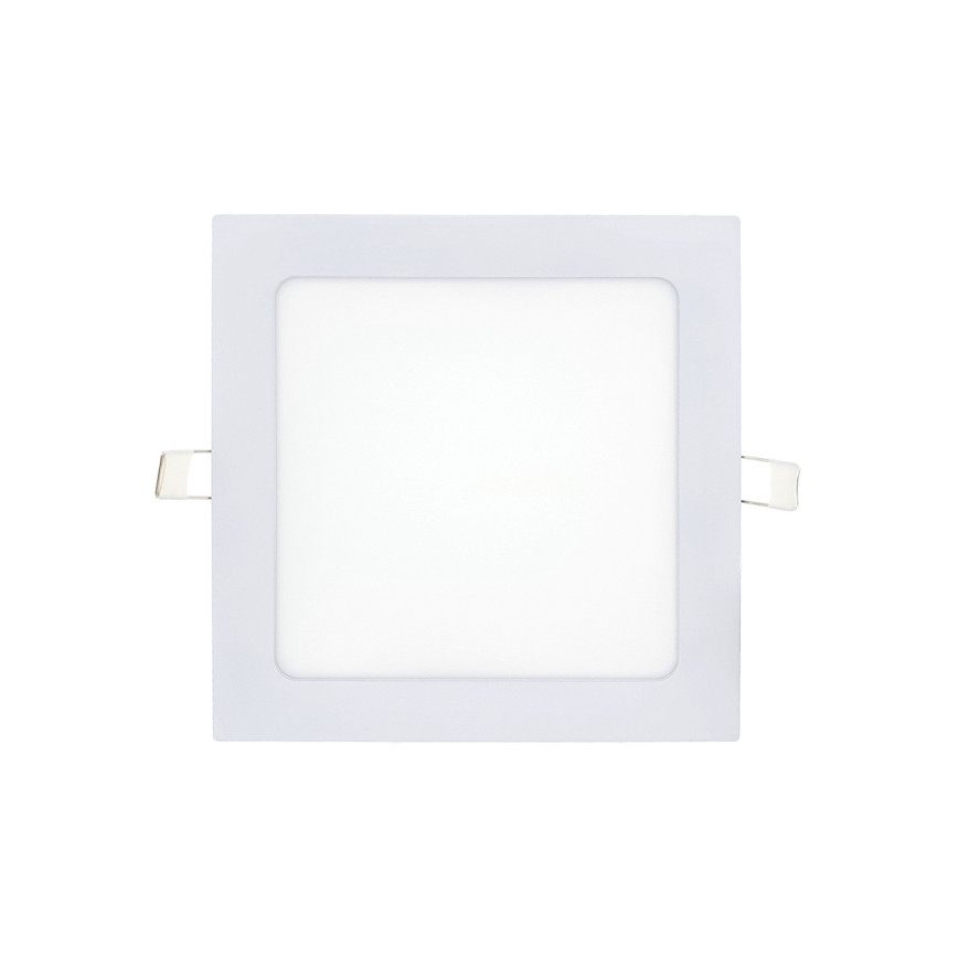 LED Hang plafondverlichting QTEC LED/12W/230V 2700K 16,8x16,8 cm