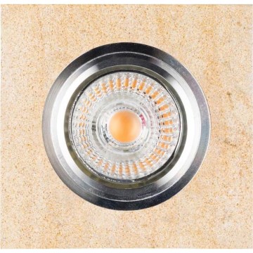 LED Hang plafondverlichting VITAR 1xGU10/5W/230V CRI 90 zandsteen – FSC gecertificeerd